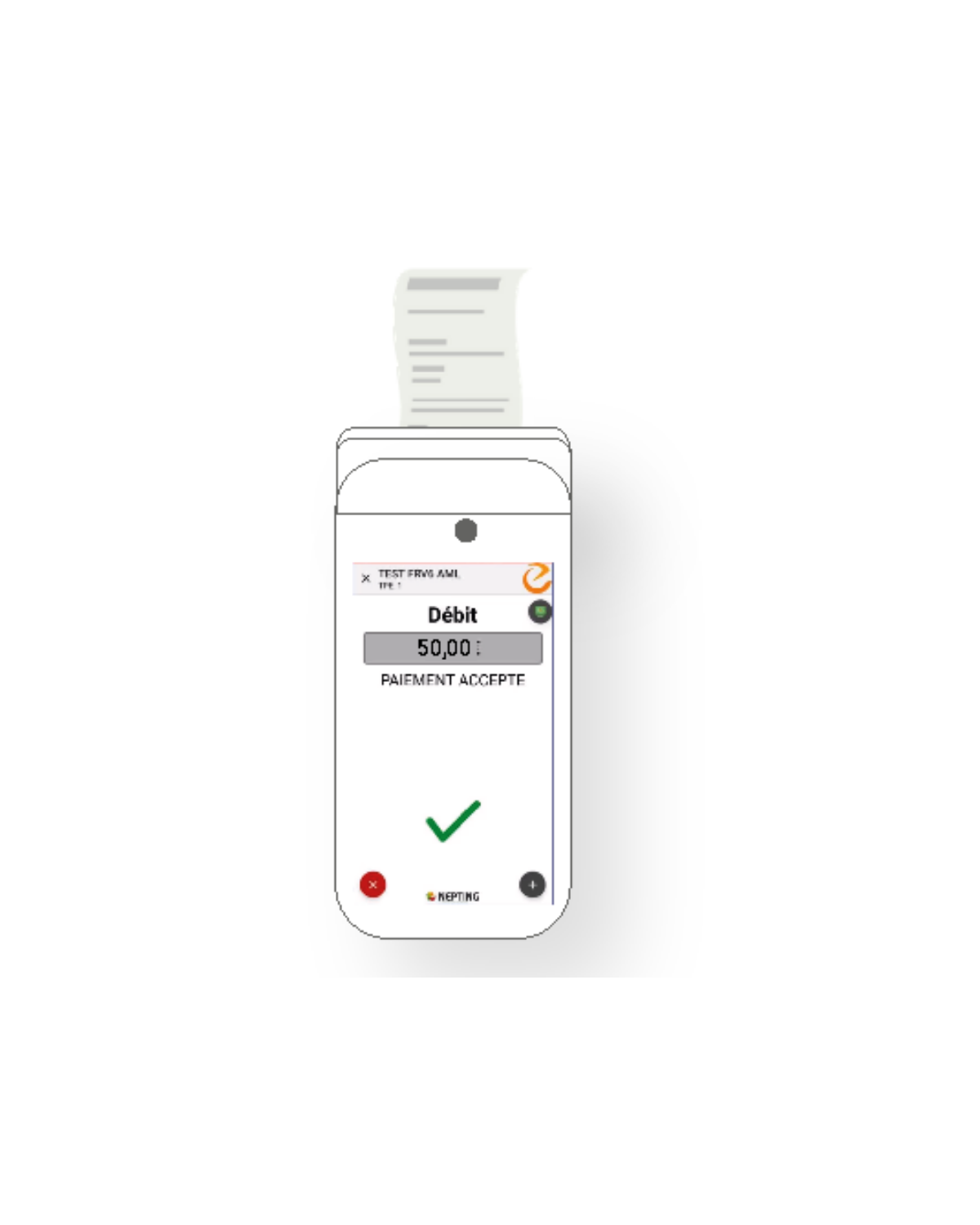 paramétrage du ticket